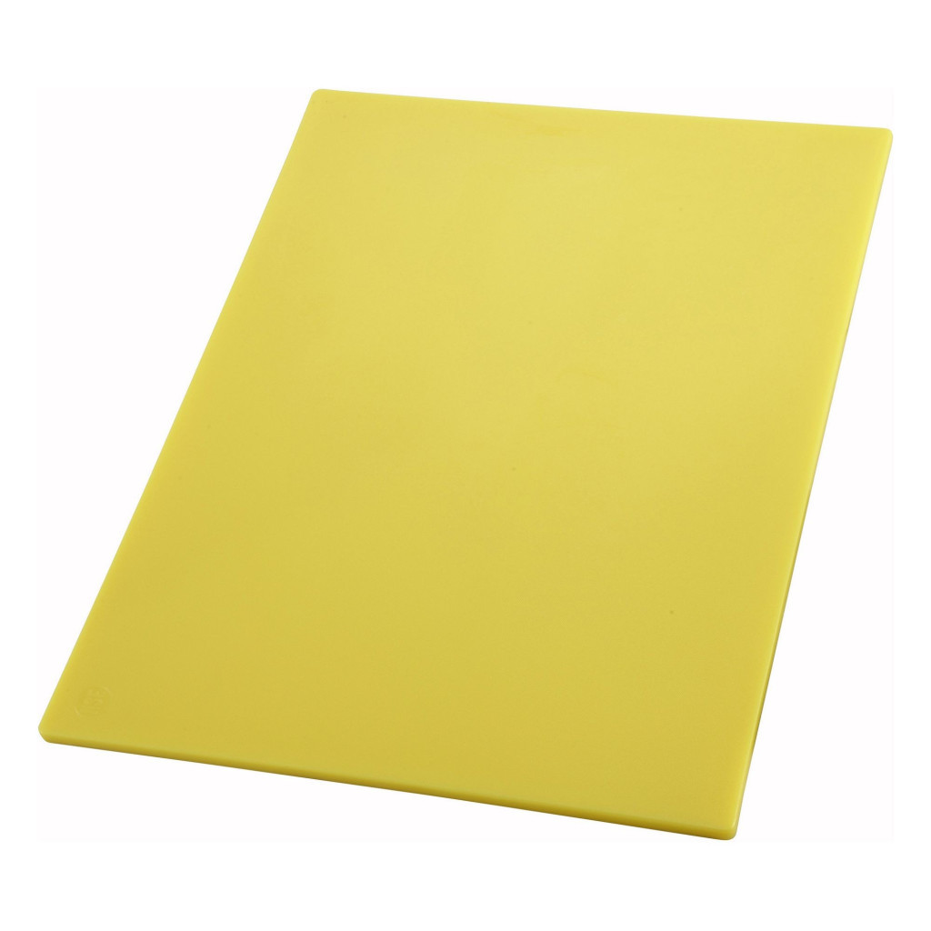 Дошка для нарізання Winco CBYL-1824 45 х 60 х 1,25 см Yellow (01181) - зображення 1