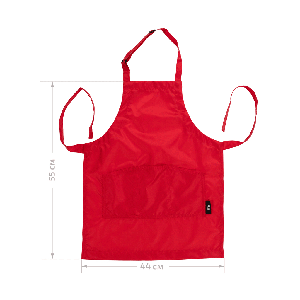 Фартух для творчості Rosa 55*44см, червоний (4823098542117) - изображение 4