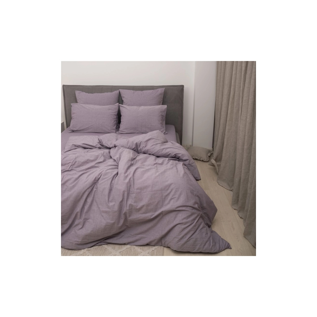 Постільна білизна MirSon Gray Варена бавовна 200х220 (2200007885299) - зображення 7