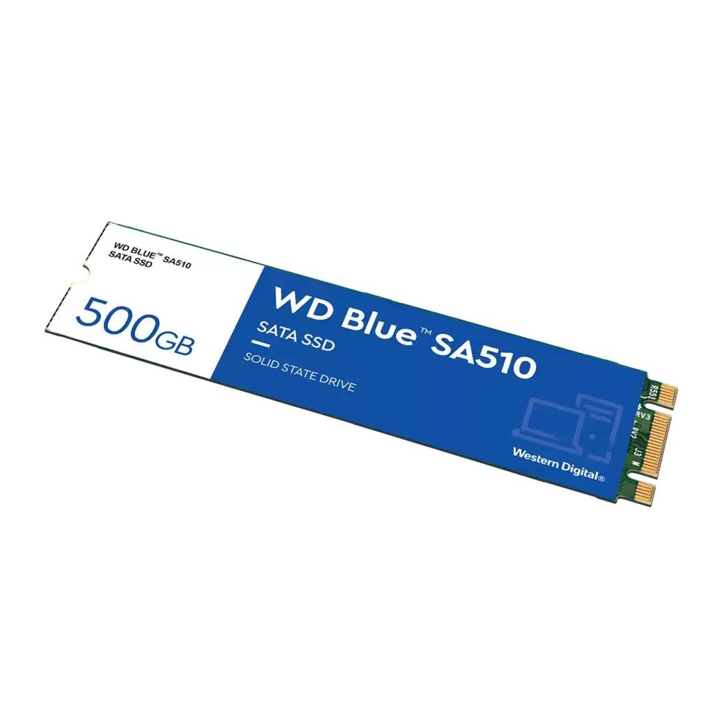 Накопичувач SSD M.2 2280 500GB SA510 WD (WDS500G3B0B) - зображення 3