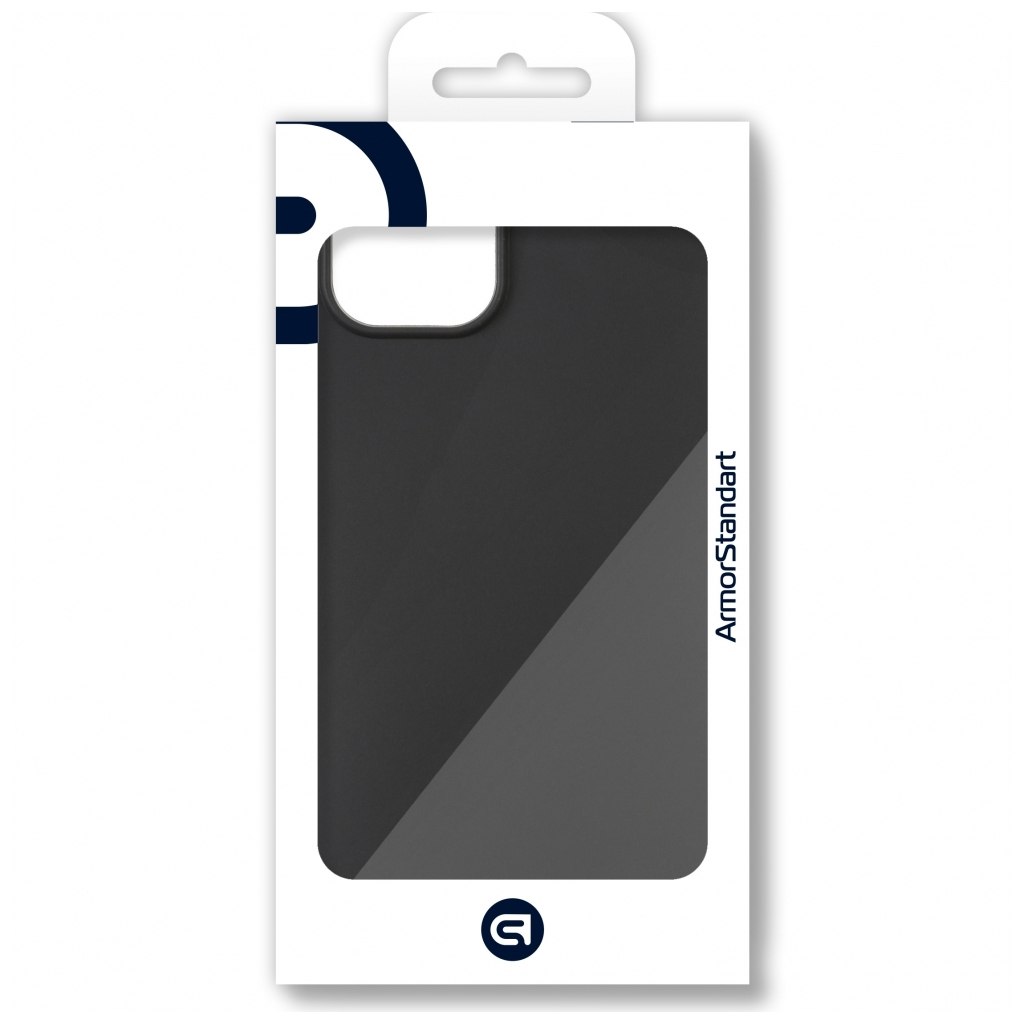 Чохол до мобільного телефона Armorstandart Matte Slim Fit Apple iPhone 14 Black (ARM65612) - зображення 2