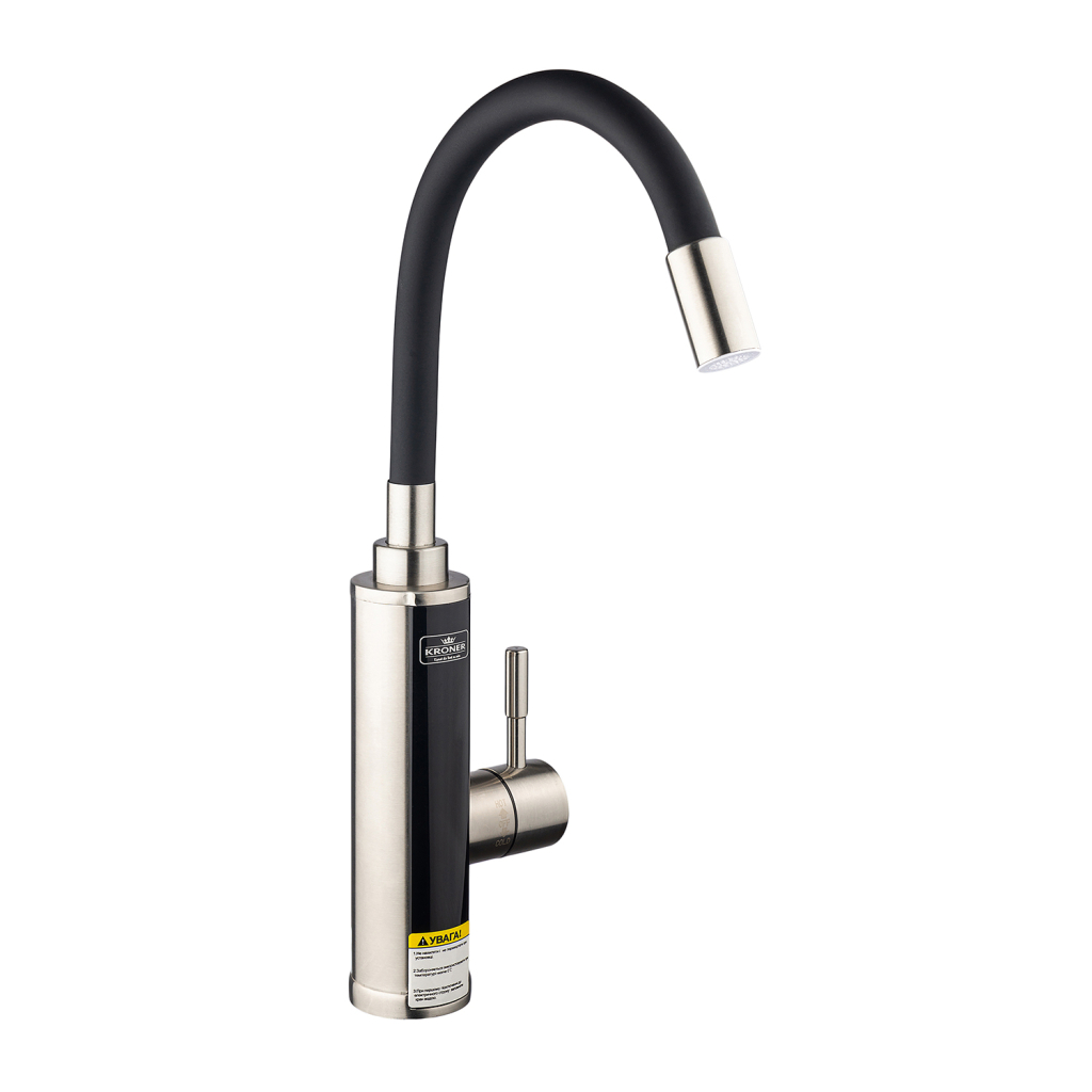 Проточний водонагрівач Kroner Volt-ESG087RSS (CV023251) - зображення 1