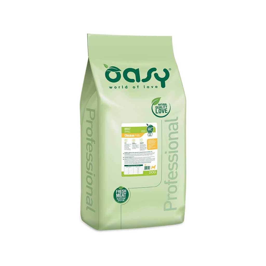 Сухий корм для собак OASY LIFESTAGE Adult Small курка 1 кг (8053017348803) - зображення 2