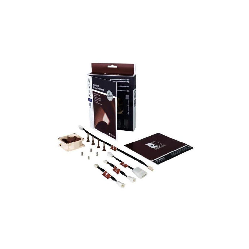 Кулер до корпусу Noctua NF-A6x25 FLX - зображення 3