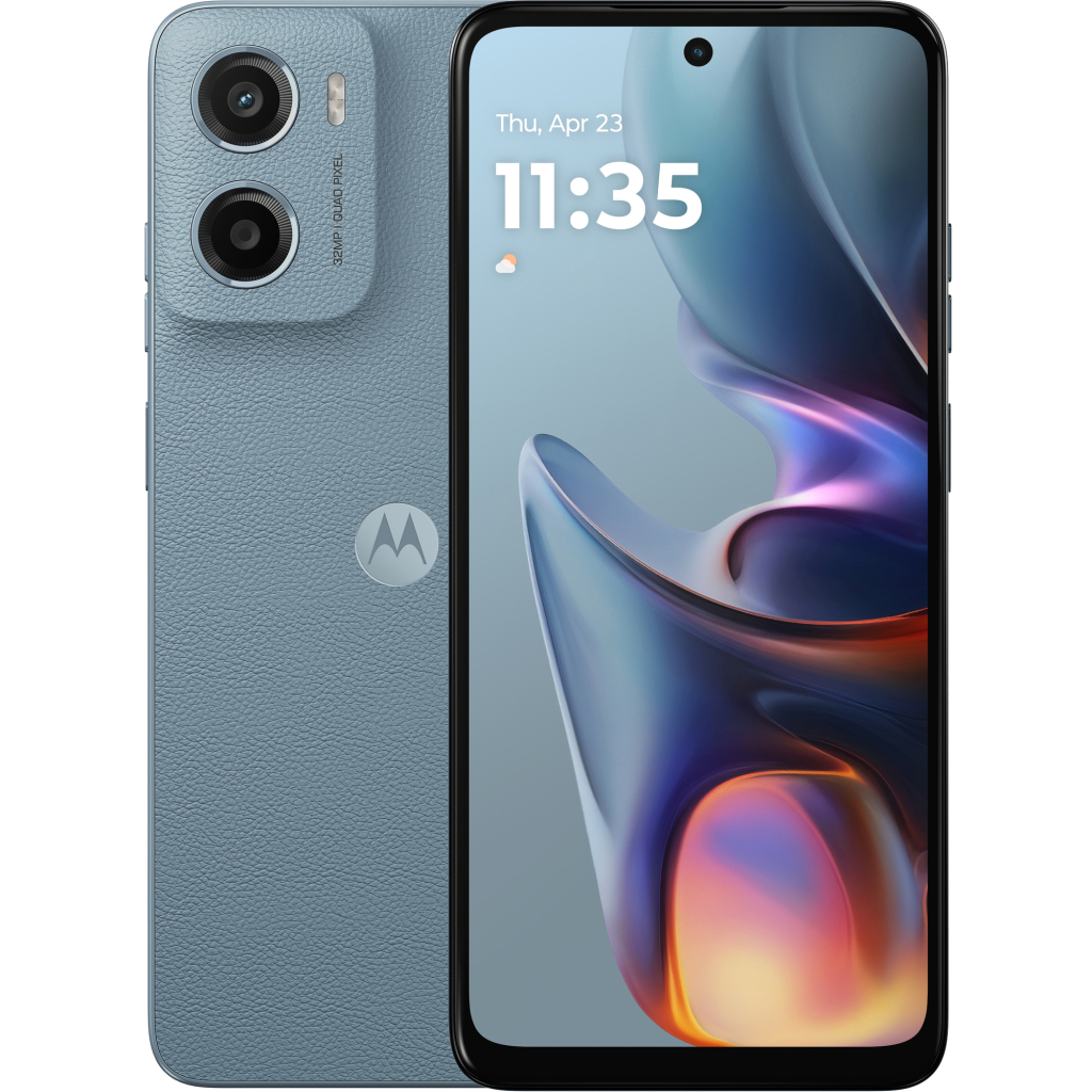 Мобільний телефон Motorola E15 2/64GB Misty Blue (PB6S0001RS) - зображення 1