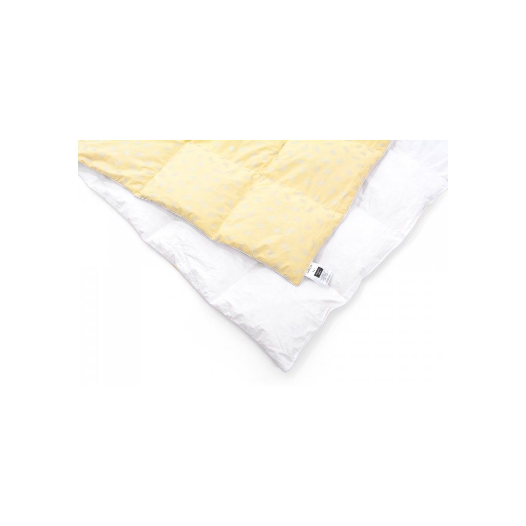 Ковдра MirSon пухова №1833 Bio-Beige 50% пух літо 220x240 см (2200003013184) - зображення 4