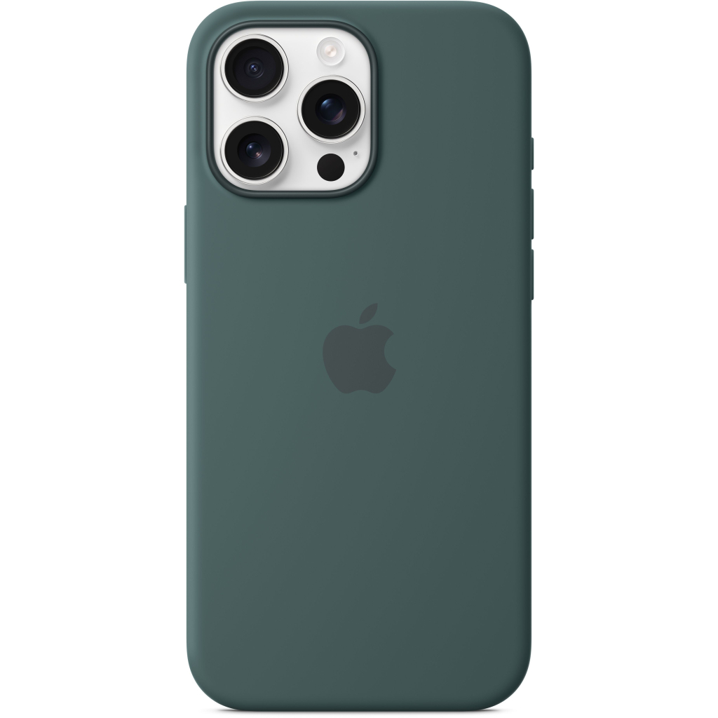 Чохол до мобільного телефона Apple iPhone16 Pro Max Silicone Case with MagSafe - Lake Green (MA7V4ZM/A) - зображення 3