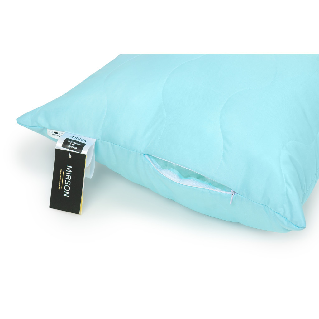 Ковдра MirSon Набір 3M Thinsulate Всесезонний №1664 Eco Light Blue (2200002657327) - зображення 7