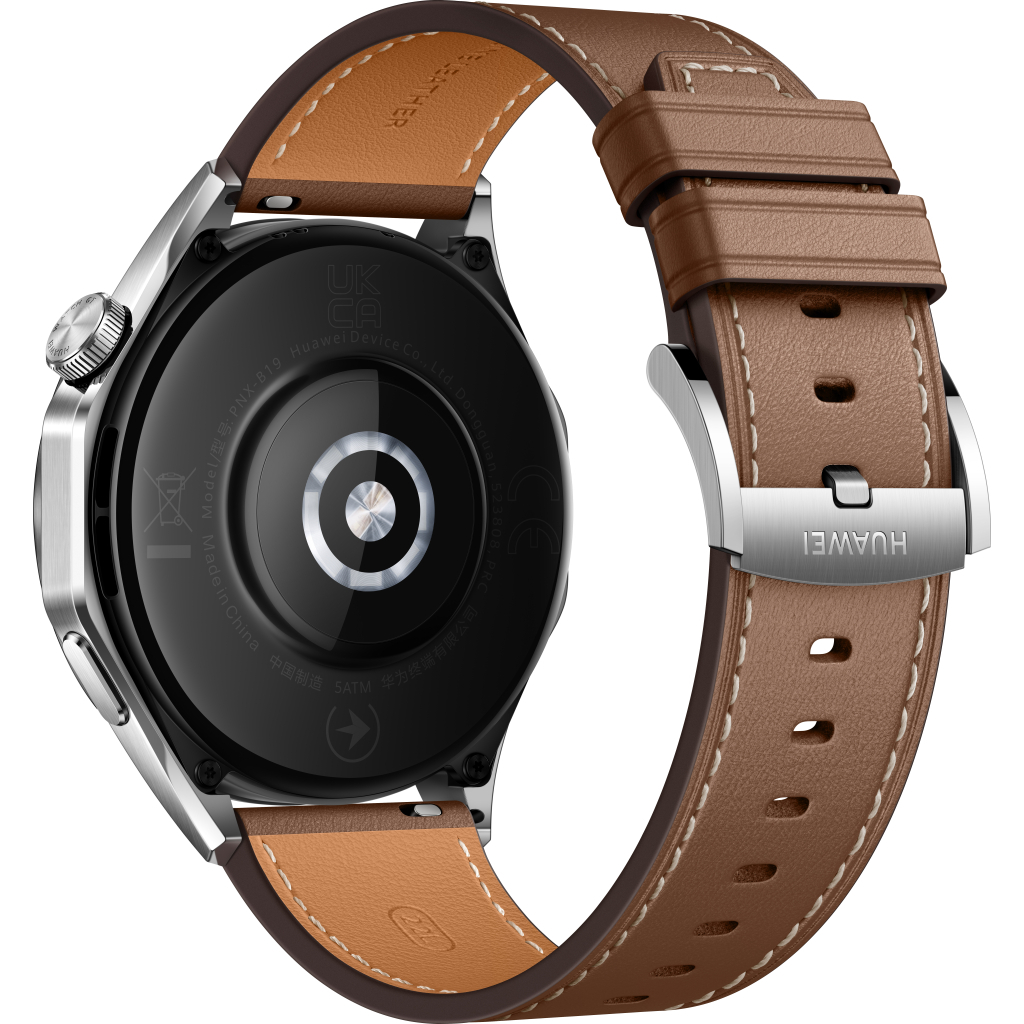 Смарт-годинник Huawei WATCH GT 4 46mm Classic Brown Leather (55020BGW) - зображення 6