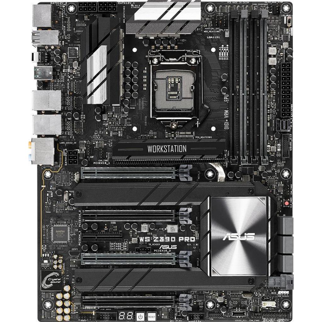 Серверна материнська плата ASUS WS Z390 PRO - зображення 2