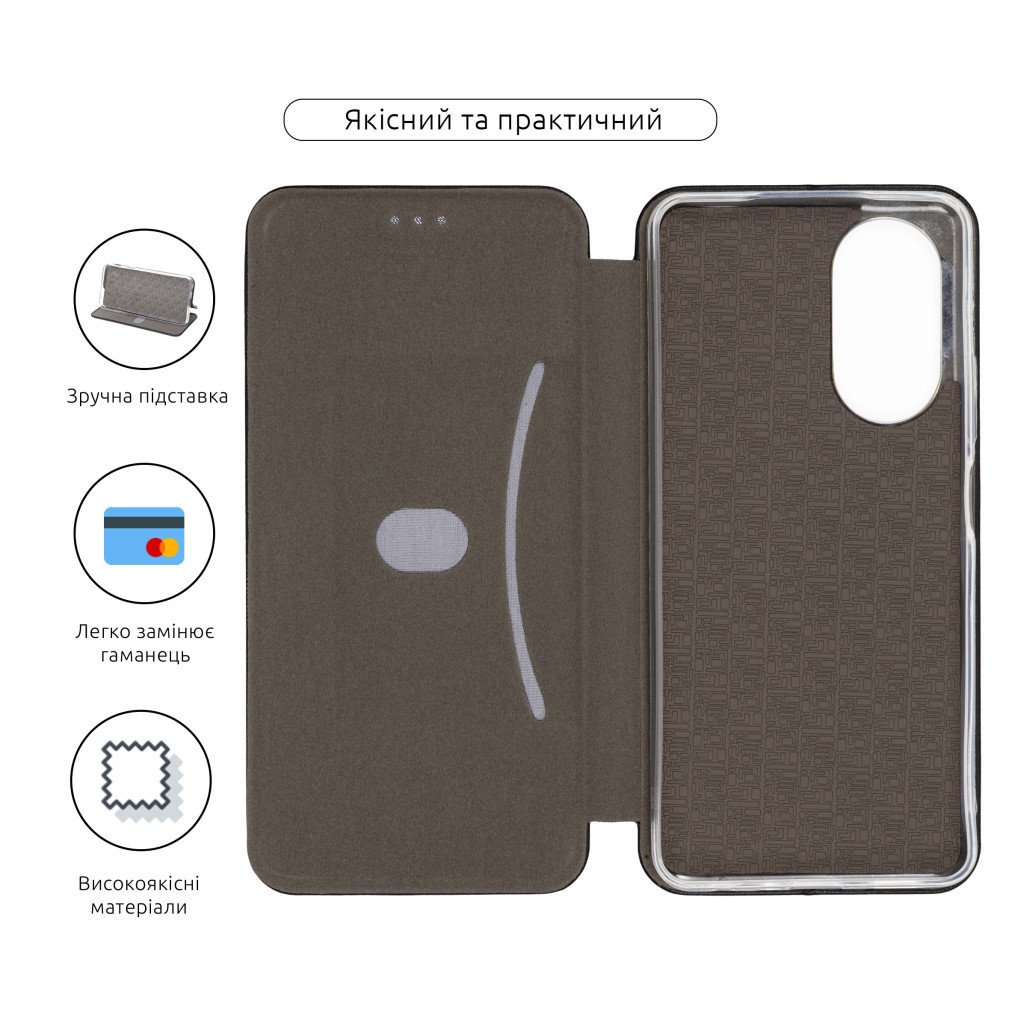 Чохол до мобільного телефона Armorstandart G-Case OPPO A58 4G Black (ARM66480) - зображення 3