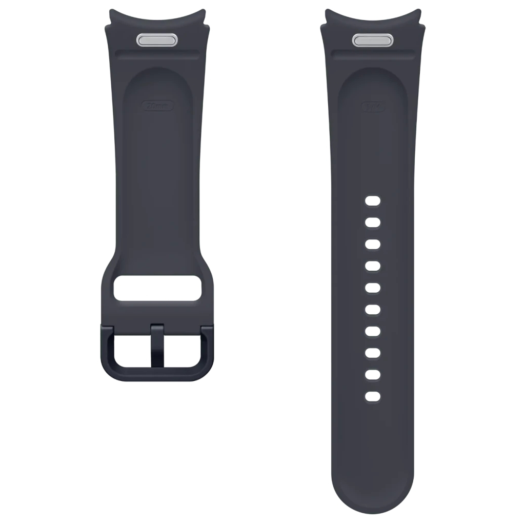 Ремінець до смарт-годинника Samsung Sport Band (S/M) Galaxy Watch 4/4 Classic/5/5 Pro/6/6 Classic Graphite (ET-SFR93SBEGEU) - зображення 2