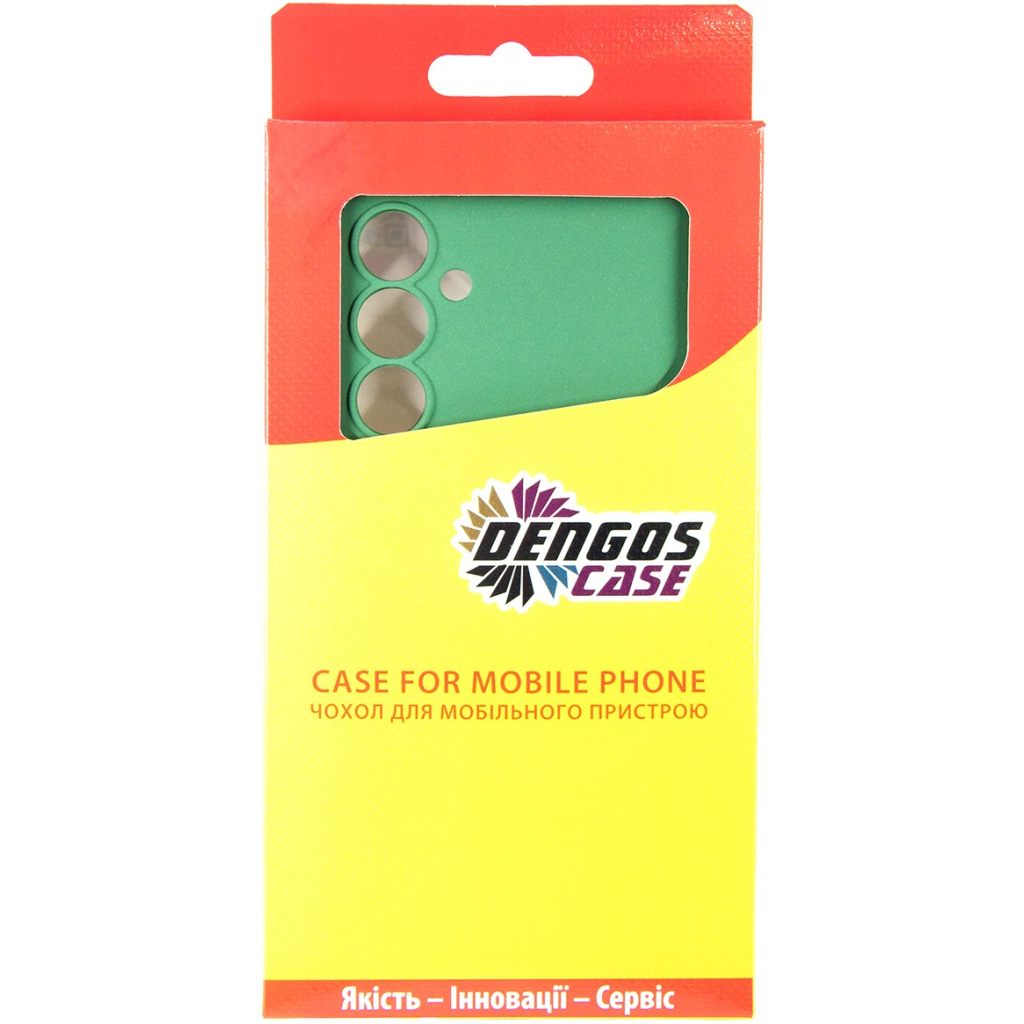 Чохол до мобільного телефона Dengos Samsung Galaxy A16 Soft + glass (Mint) (DG-KM-134) - зображення 4