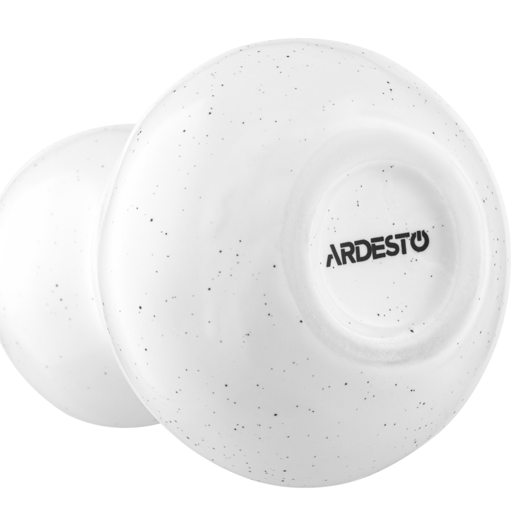 Ваза Ardesto Umbria, 9х14.8см, порцеляна, білий (AR3808W) - зображення 5