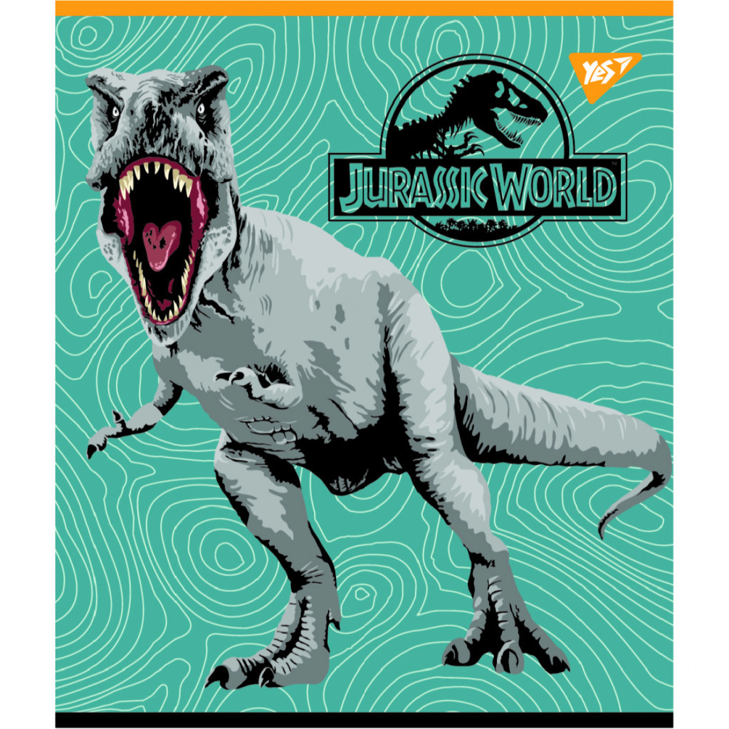Зошит Yes А5 Jurassic world 18 аркушів клітинка (766809) - зображення 3