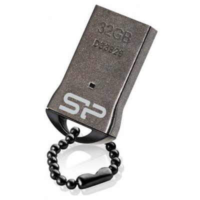 USB флеш накопичувач Silicon Power 32GB Touch T01 Black (SP032GBUF2T01V3K) - зображення 2