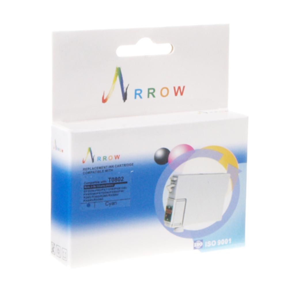 Картридж Arrow Epson StPh P50/PX660/PX720WD Cyan (T0802) - зображення 1