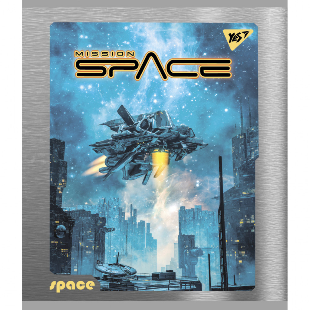 Зошит Yes А5 Space 96 аркушів лінія (766907) - зображення 5
