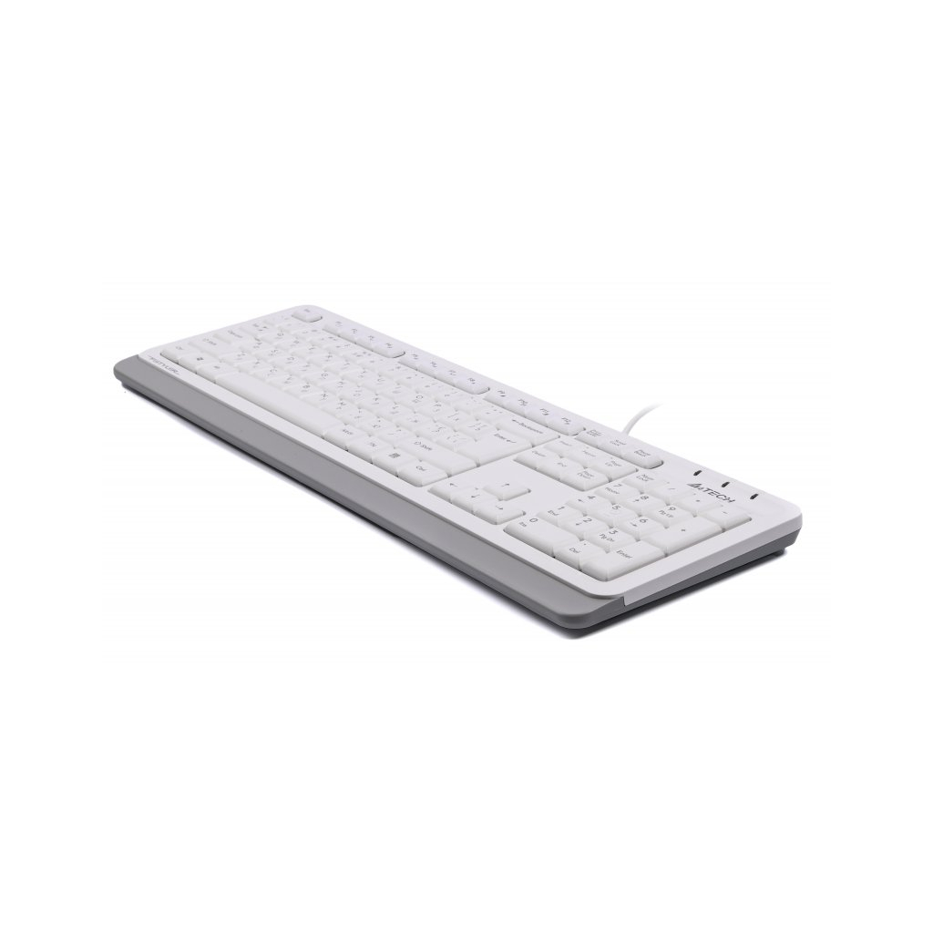 Клавіатура A4Tech FKS10 USB White - зображення 3