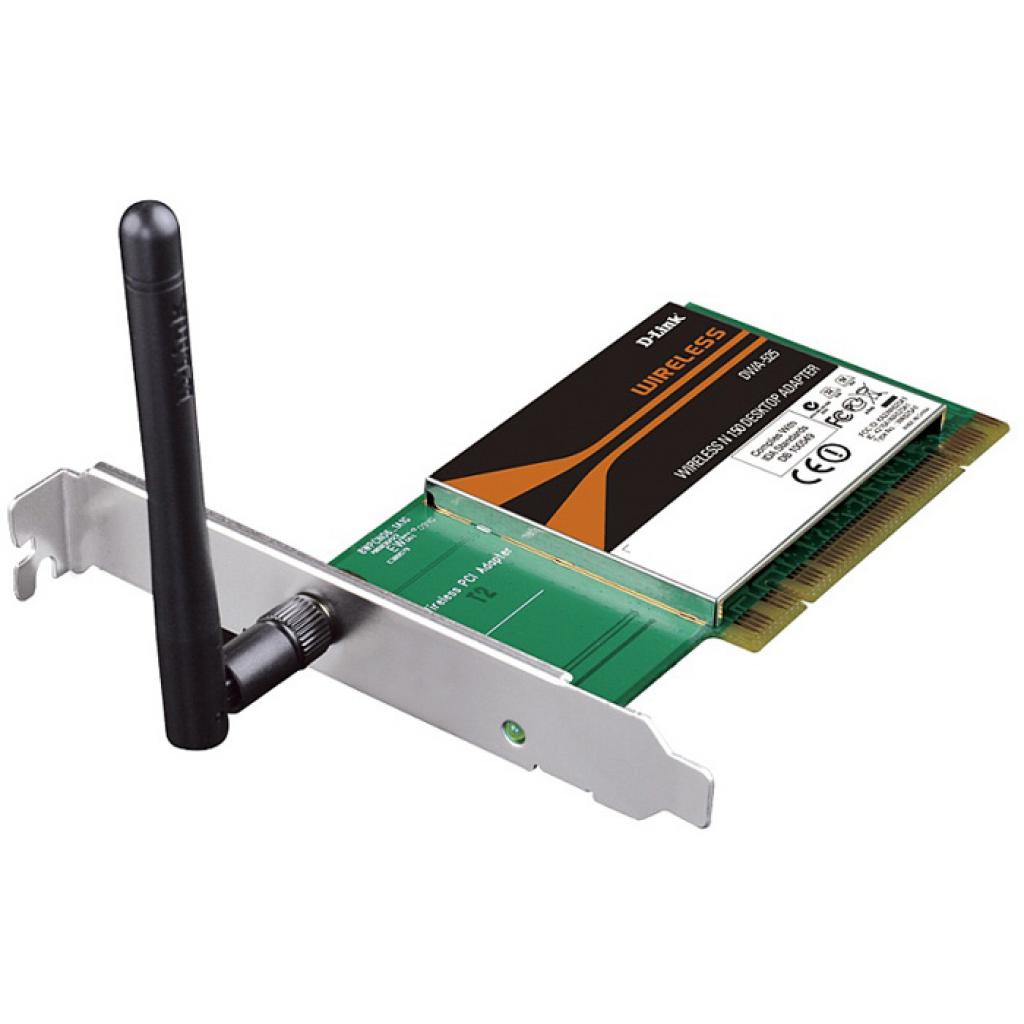 Мережева карта Wi-Fi D-Link DWA-525 PCI - зображення 1