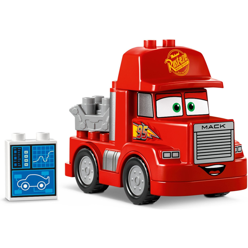 Конструктор LEGO DUPLO Disney Мак на перегонах 14 деталей (10417) - зображення 3