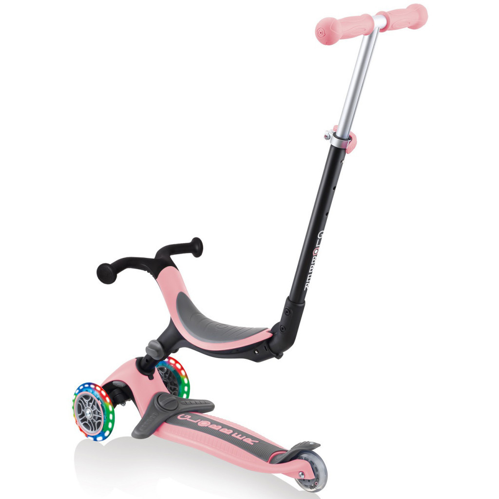 Самокат Globber Go Up Foldable Plus Lights пастельно-рожевий (743-210) - зображення 4