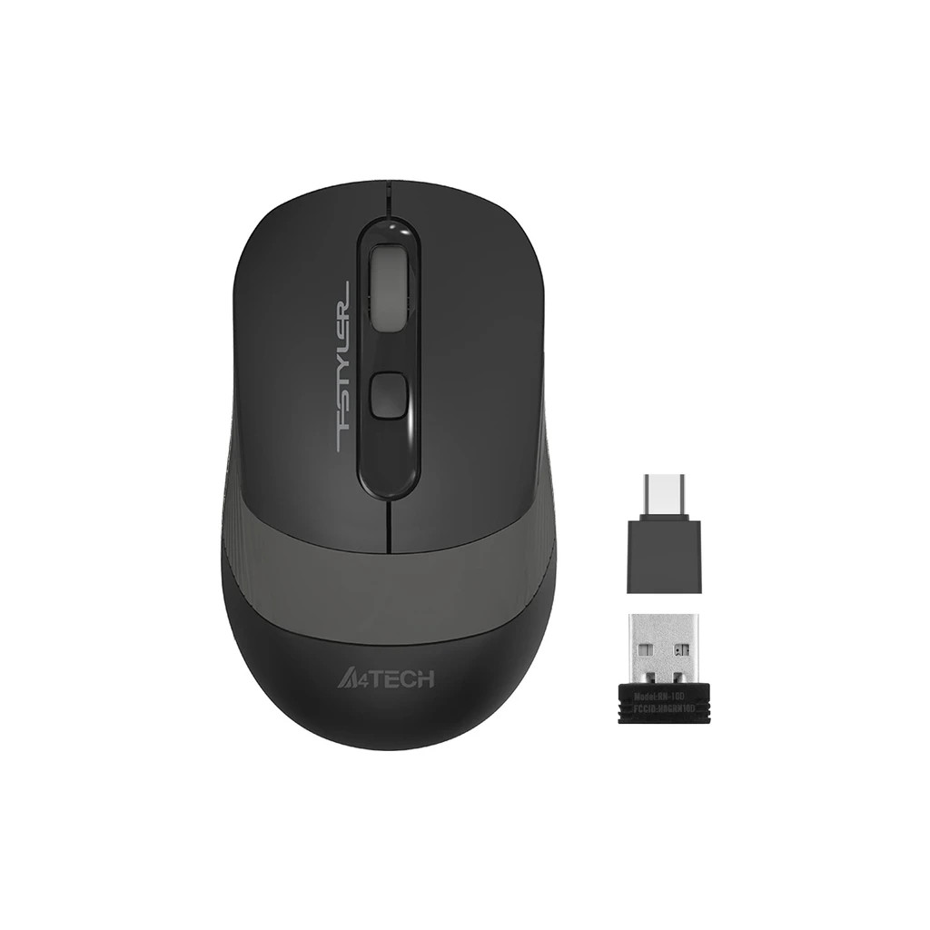 Мишка A4Tech FG10CS Air Wireless Stone Grey (4711421991810) - зображення 1