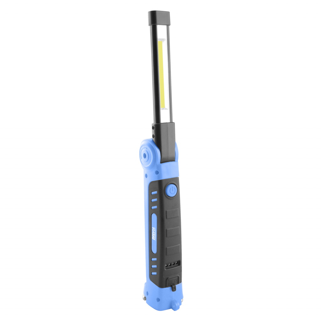 Ліхтар Brevia LED Ultra-slim 3W COB+1W LED 300lm, 2000mAh, microUSB (11360) - зображення 1