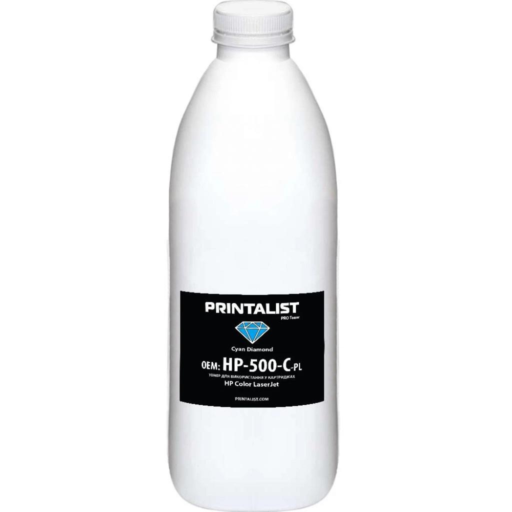 Тонер HP CLJ Universal 500г Cyan Printalist (HP-500-C-PL) - зображення 1