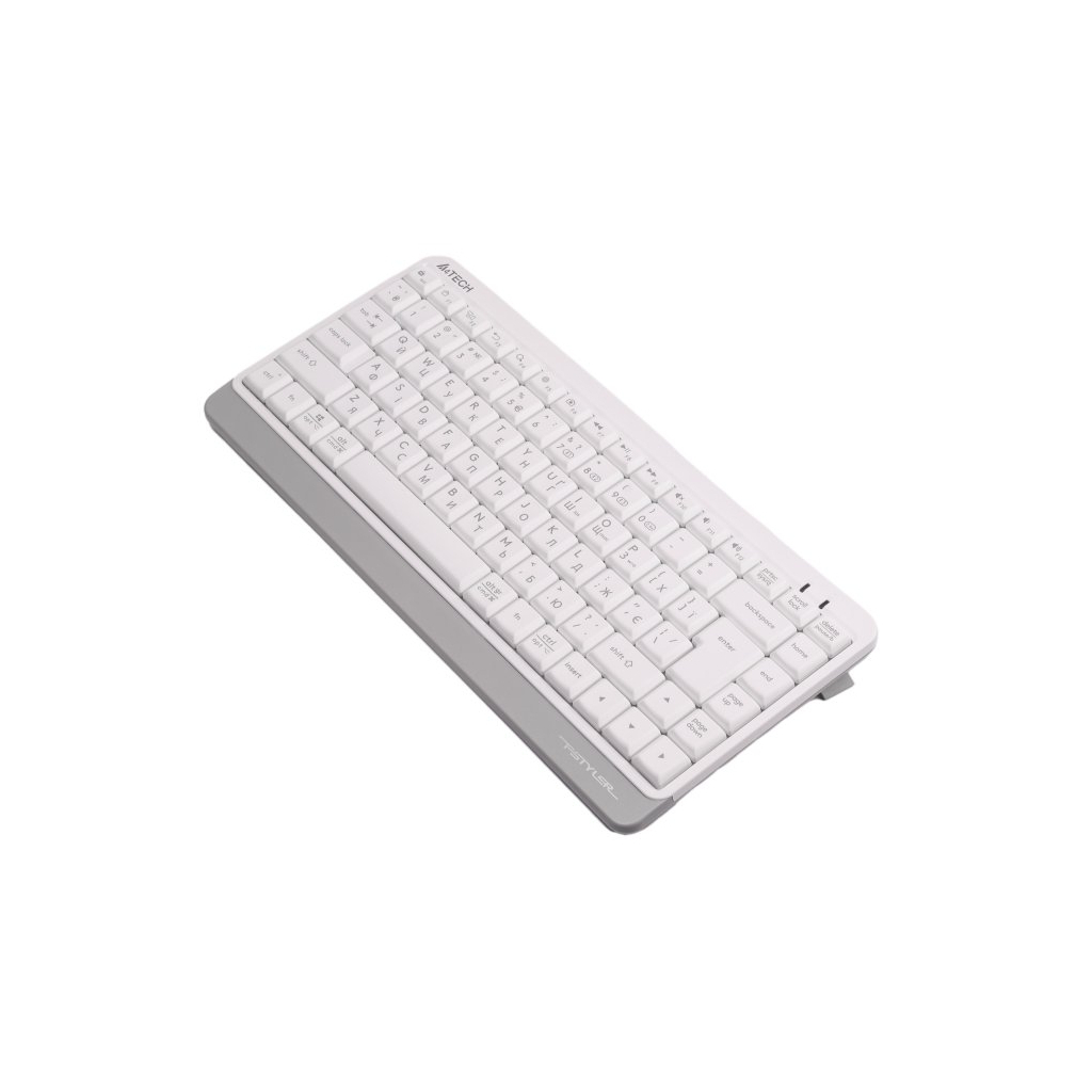 Клавіатура A4Tech FBK11 Wireless White - зображення 2