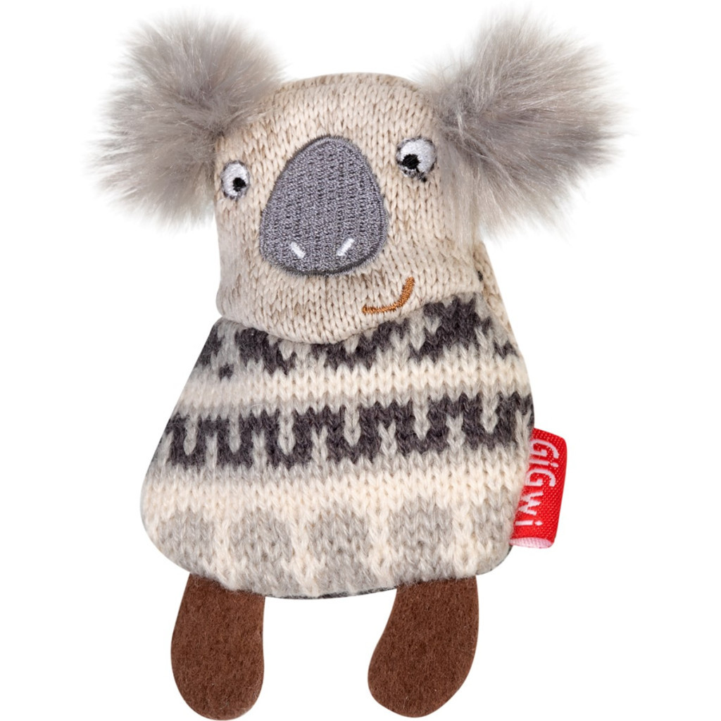Іграшка для собак GiGwi Plush Коала з пискавкою 10 см (75012) - зображення 1