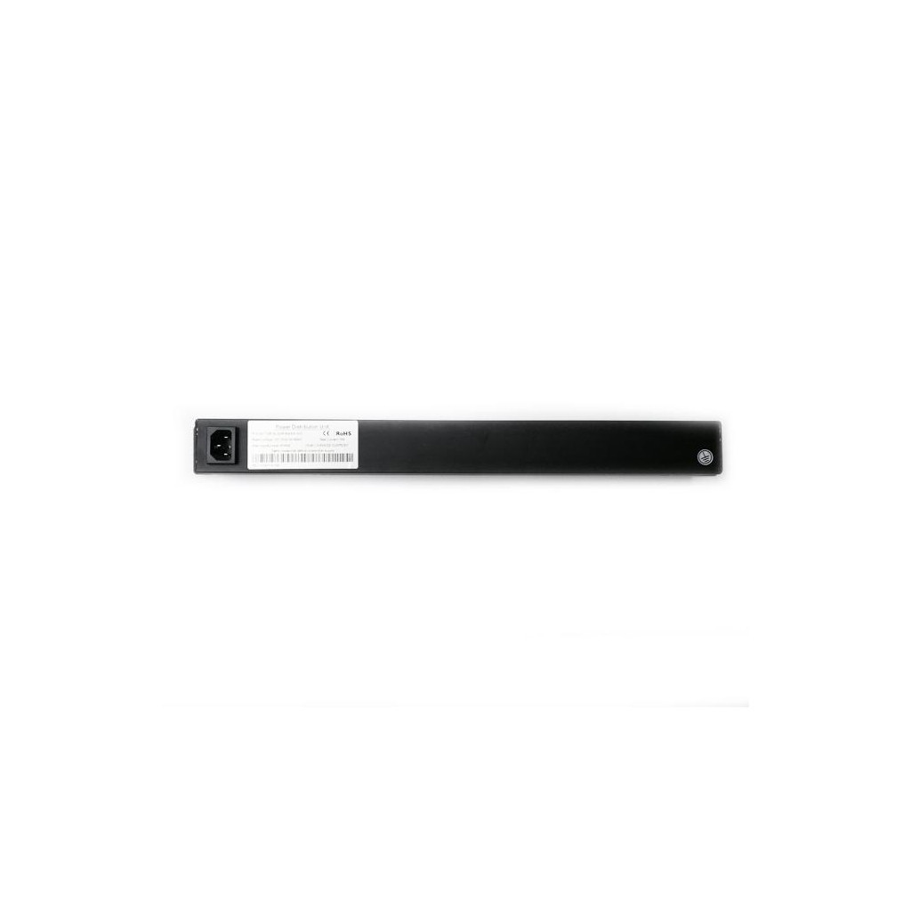 Силовий блок Eserver 19" 8 розеток, вимикач, алюм. корпус PDU 220В, 16А (WT-2261A-GER-8WAY-WO) - изображение 3