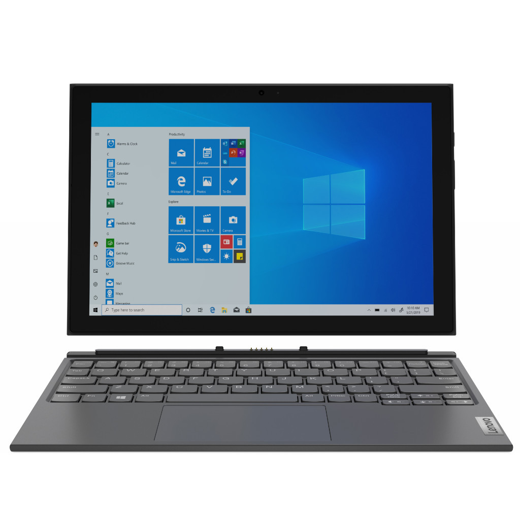Планшет Lenovo IdeaPad Duet 3 10.3WUXGA Touch/Cel N4020/4/64F//W11P/Grey (82AT00LDRA) - зображення 1