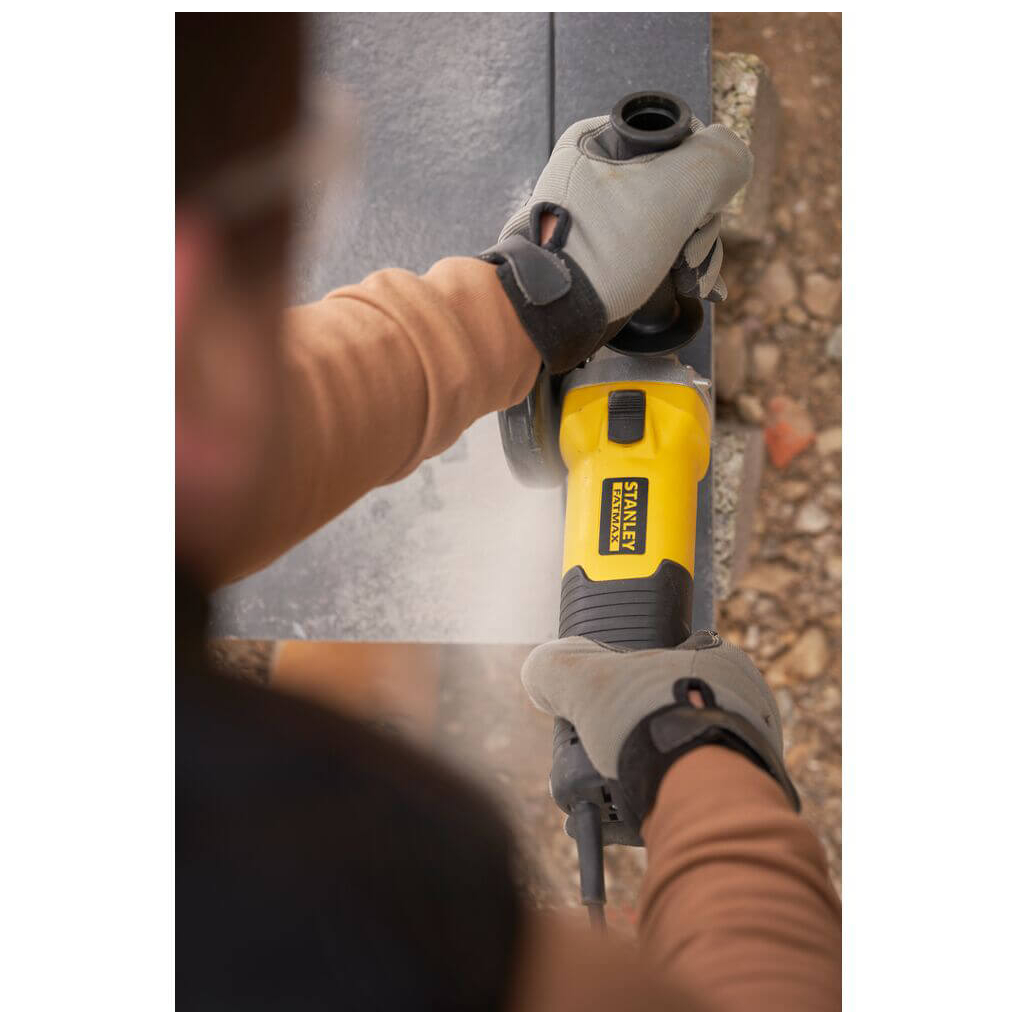 Шліфувальна машина Stanley кутова FATMAX, 1100 Вт, 3000-11000 об/хв, 125 мм, 2.2 кг (FMEG225VS) - изображение 12