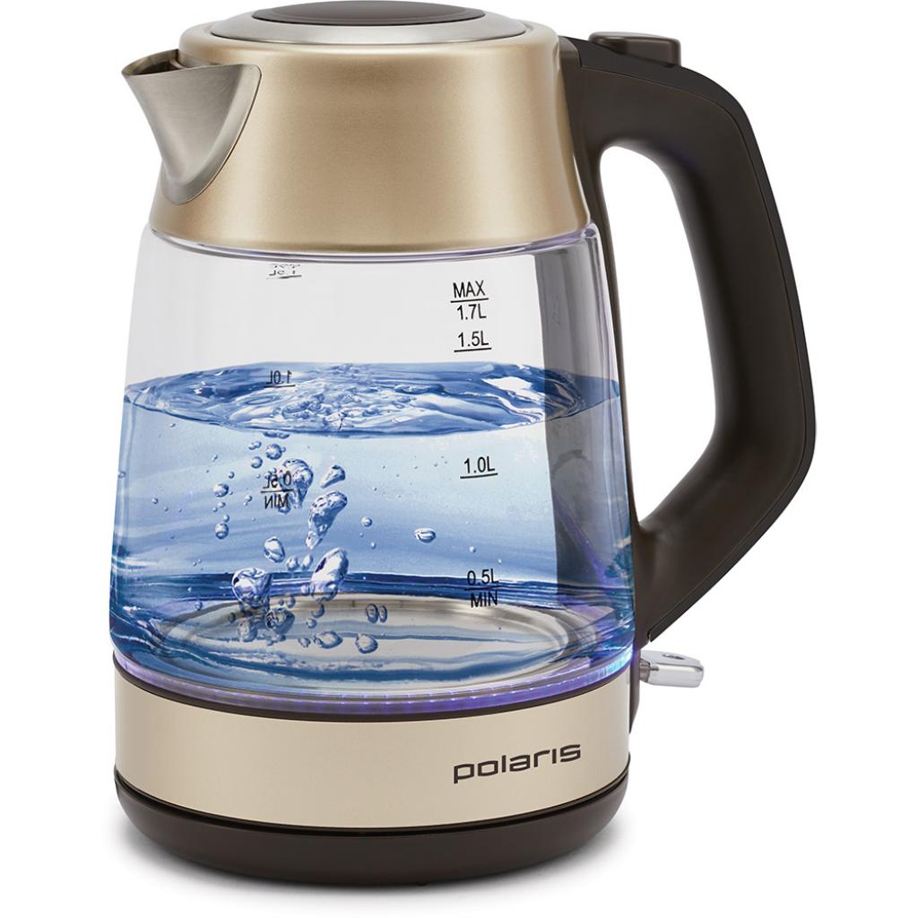Електрочайник Polaris PWK 1760CGL Champagne - зображення 1