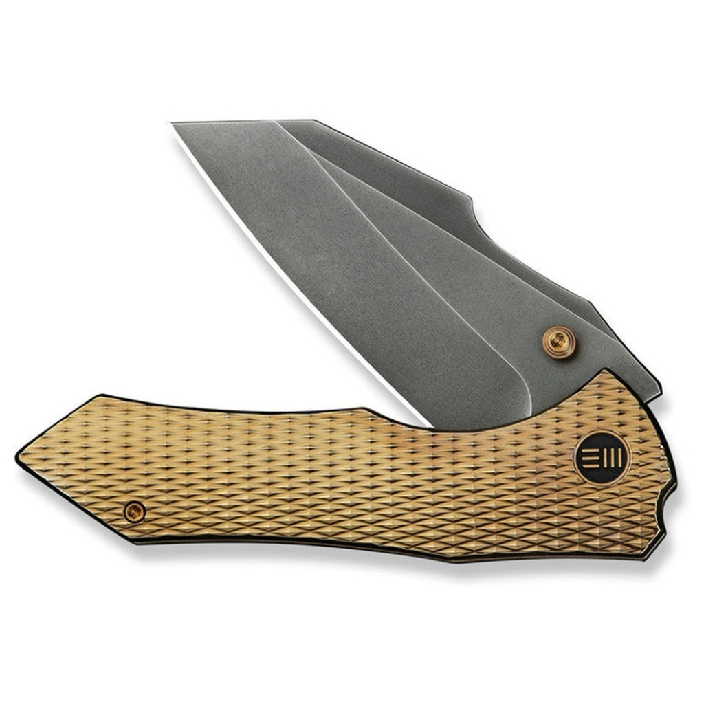 Ніж Weknife High-Fin XL, Gold Titanium, Darkwash (WE24010-3) - зображення 5