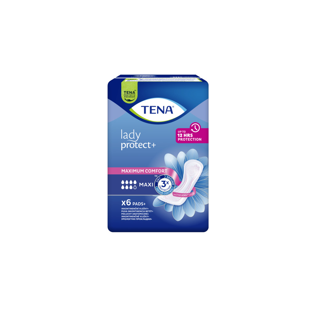 Урологічні прокладки Tena Lady Maxi InstaDry 6 шт. (7322540593129) - зображення 2
