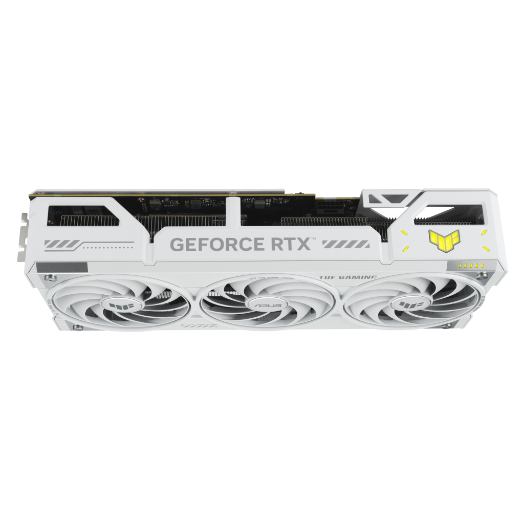 Відеокарта ASUS GeForce RTX5070 Ti 16GB TUF OC WHITE GAMING (TUF-RTX5070TI-O16G-WHITE-GAMING) - зображення 6