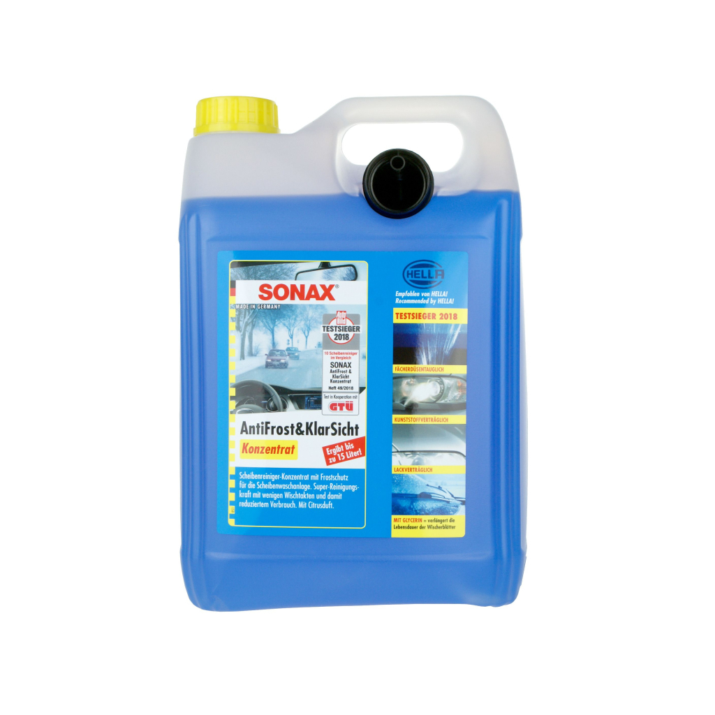 Омивач автомобільний Sonax Antifrost + Klarsicht Konzentrat -70 5л (332505) - зображення 1