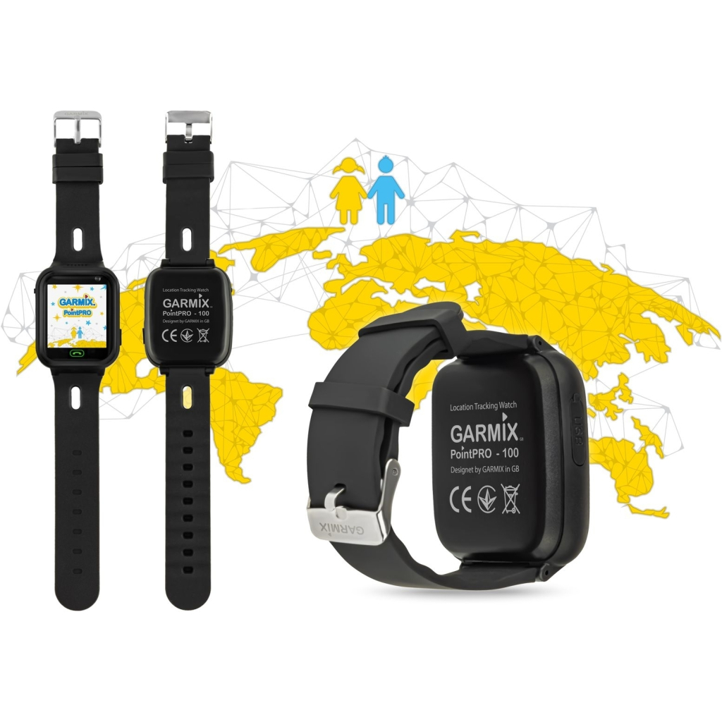 Смарт-годинник GARMIX PointPRO-100 WIFI BLACK (1002330) - зображення 2