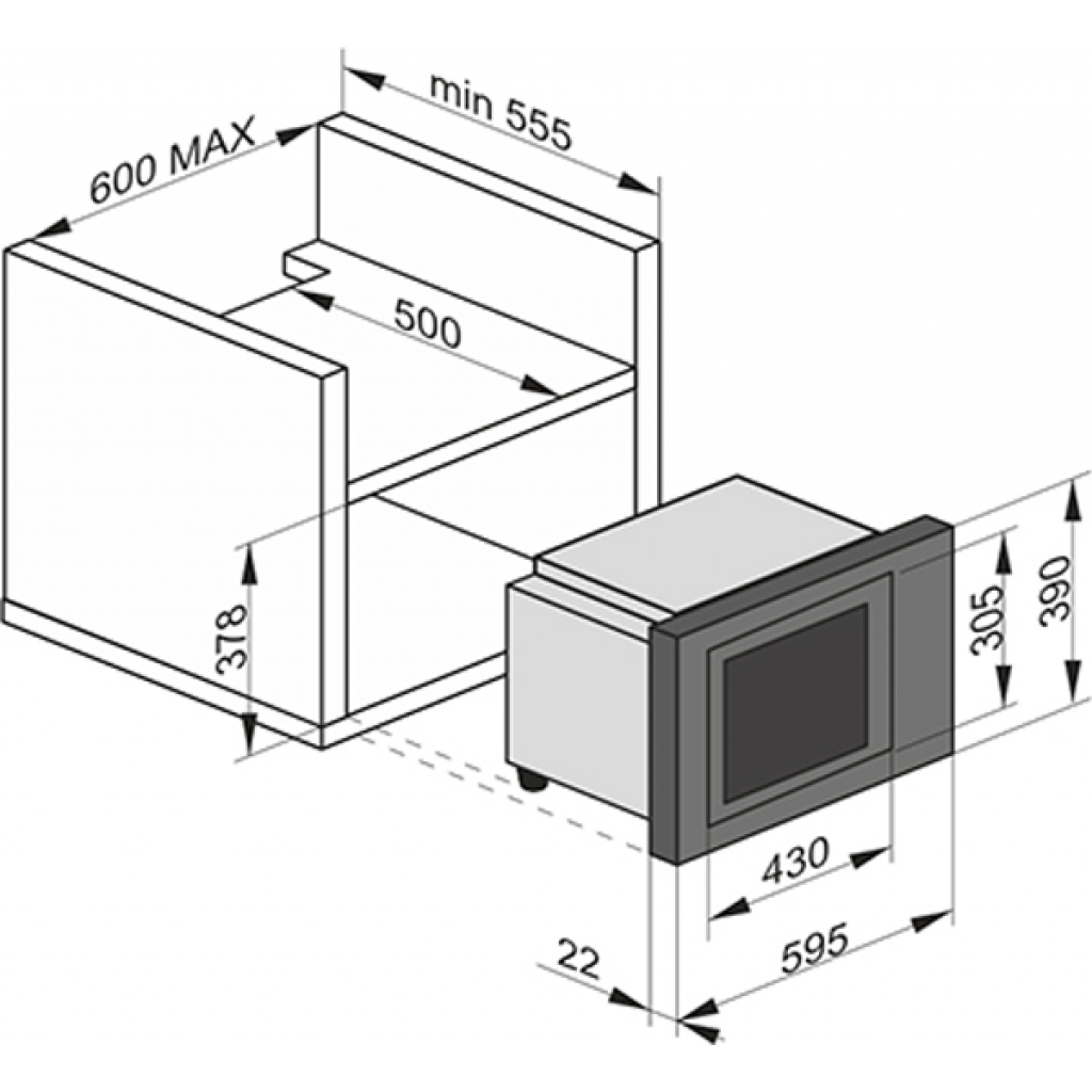 Мікрохвильова піч Kaiser EM 2545 AD - зображення 10