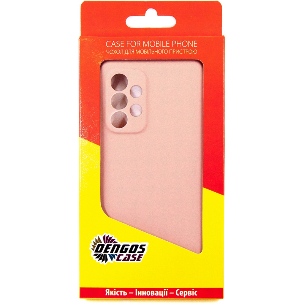 Чохол до мобільного телефона Dengos Soft для Samsung Galaxy A53 (pink) (DG-TPU-SOFT-02) - зображення 5