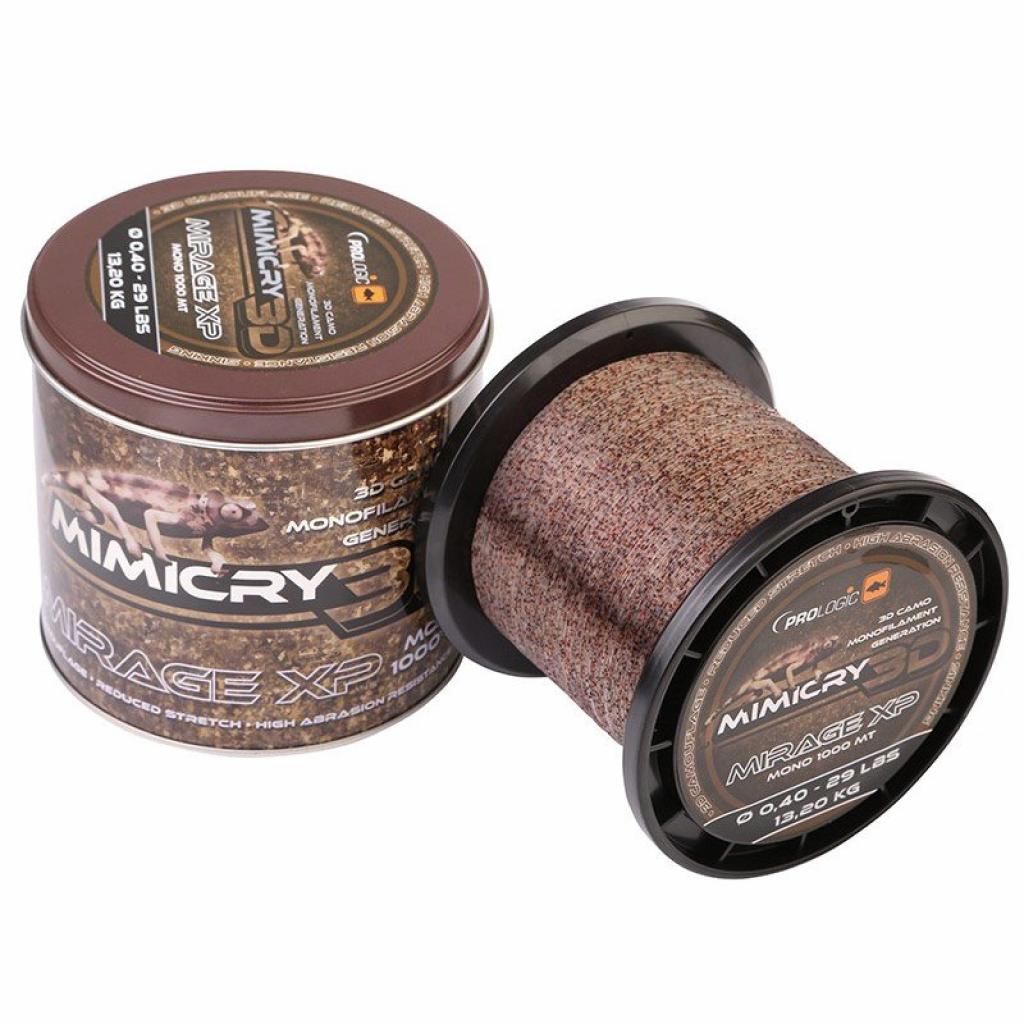 Волосінь Prologic Mirage XP 1000m 37lbs 16.6kg 0.48mm Camo (1846.05.52) - зображення 2