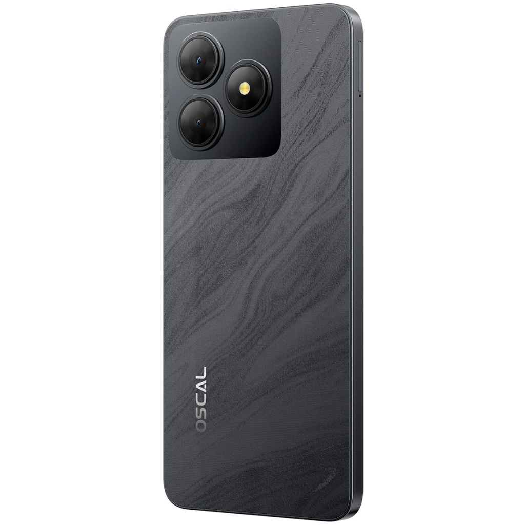 Мобільний телефон Oscal Flat 2 4/128GB Phantom Black - зображення 6