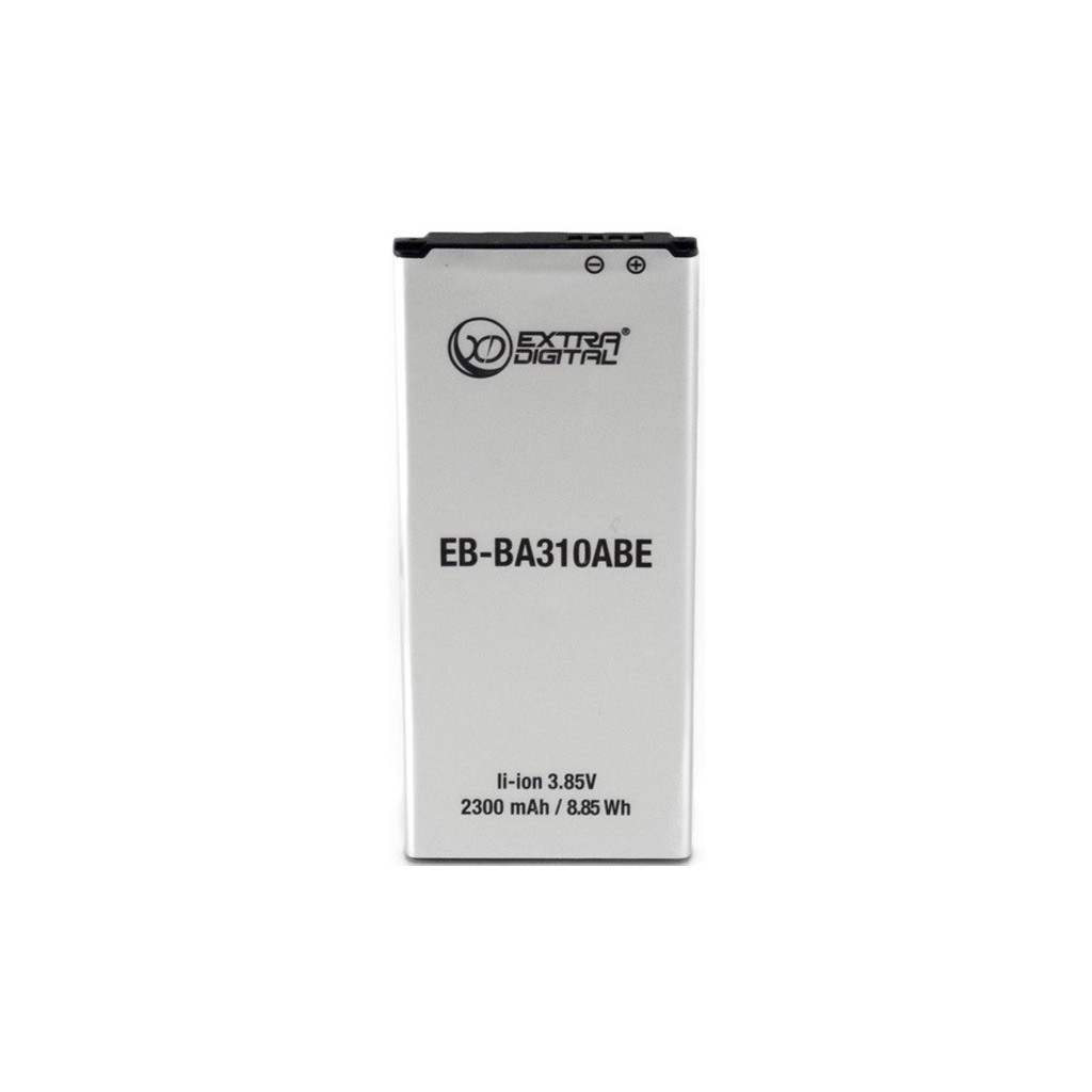 Акумуляторна батарея Extradigital Samsung Galaxy A3 2016 Duos (EB-BA110ABE) 2300 mAh (BMS6423) - зображення 1