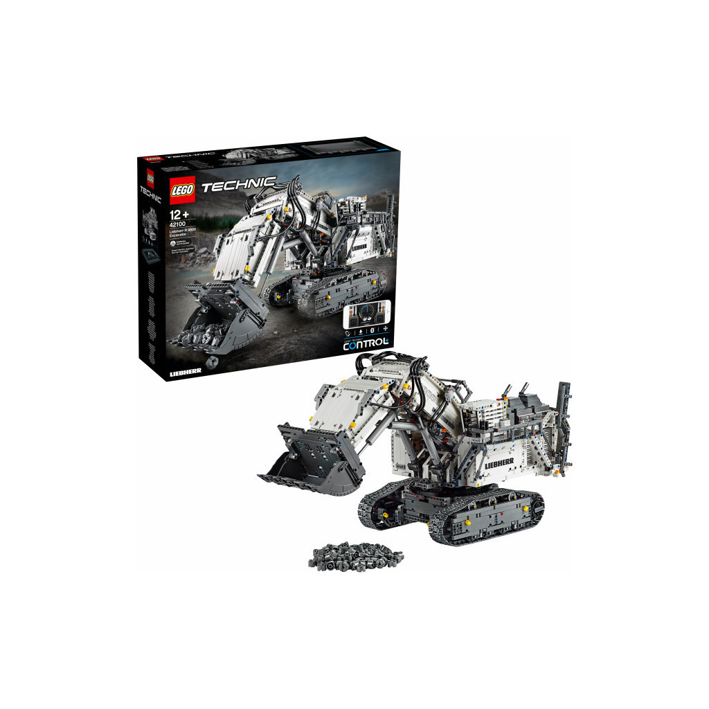 Конструктор LEGO Technic Ескаватор Liebherr R 9800 4108 деталей (42100) - зображення 10