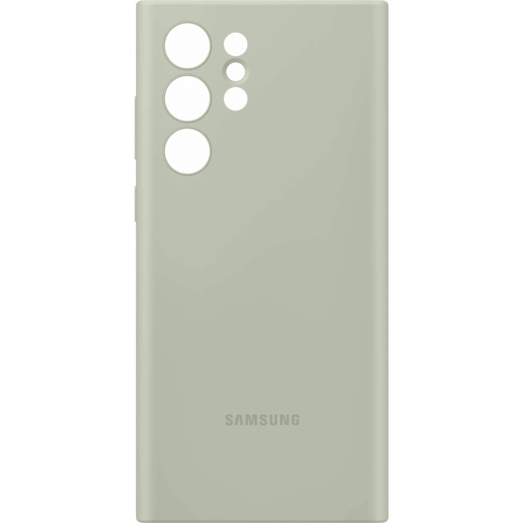 Чохол до мобільного телефона Samsung Silicone Cover Galaxy S22 Ultra Olive Green (EF-PS908TMEGRU) - зображення 2