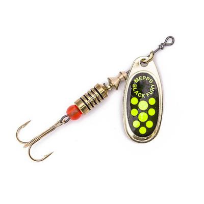 Блешня Mepps Black Fury gold/chartreuse 4.5гр №2 (30418 402) - зображення 1
