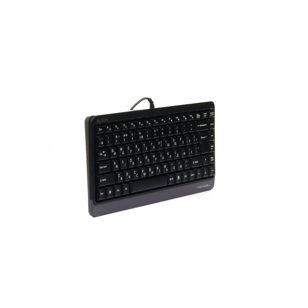 Клавіатура A4Tech FK11 Fstyler Compact Size USB Grey (4711421953313) - зображення 3