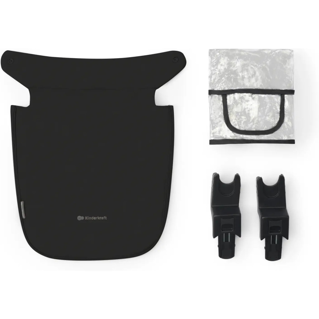 Коляска Kinderkraft 3 в 1 Newly Classic Black (KSNEWL00BLK3000) (5902533921850) - зображення 9